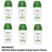 50ml Dove Rollon Cucumber & Green Tean For Women 6/cs