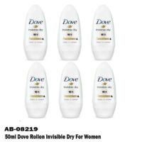 50ml Dove Rollon Invisible Dry For Women 6/cs