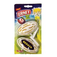 40gm+40gm Ernet WC Fresh Cleaner- Lemon 24/cs