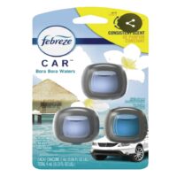 3ct Febreze Car Vent Clip- Bora Bora Waters 8/cs