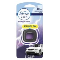 1ct Febreze Car Vent Clip - Midnight Storm 8/cs