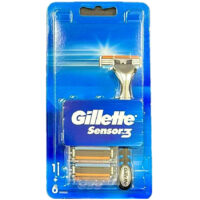 Gillette Sensor3 razor 1 + 6 refill, 10/cs