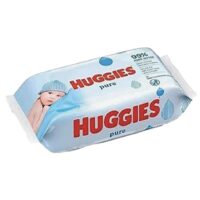 56ct Huggies Baby Wipes- Pure & Gentle 10/cs