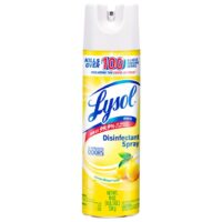 19oz Lysol Disinfectant Spray- Lemon Breeze 12/cs
