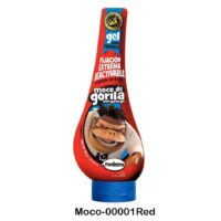 11.99oz Moco De Gorila Rockero Squizz Hair Gel - Red 12/cs