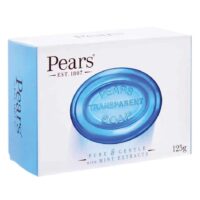 4.4oz{125gm} Pear Bar Soap- Mint {Blue} 48/cs ***00855