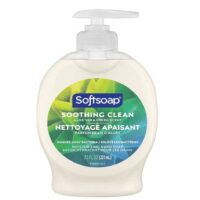 7.5oz Softsoap with pump- Aloe 6/cs