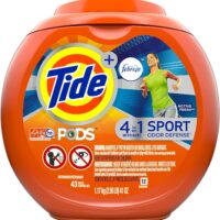 54ct Tide Pods- Active Fresh 4/cs