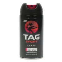 3.5oz Tag Sport Body Spray - Power 12/cs