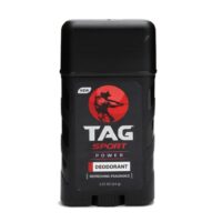 2.5oz Tag Deodorant Stick, Sport Power 12/cs
