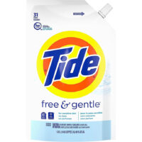 45oz. Tide Free & Gentle 3/cs ******Bag******