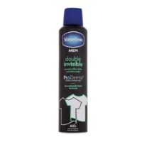 250ml {8.45oz}Vaseline Men Deodorant Spray - Double Invisible 6/cs..